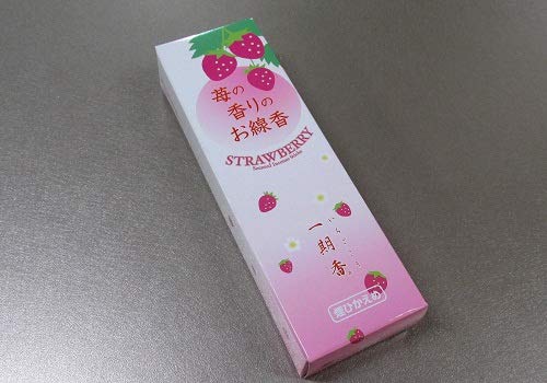 Amazon｜梅栄堂のお線香 一期香（いちごこう） お試しサイズ/苺/イチゴ